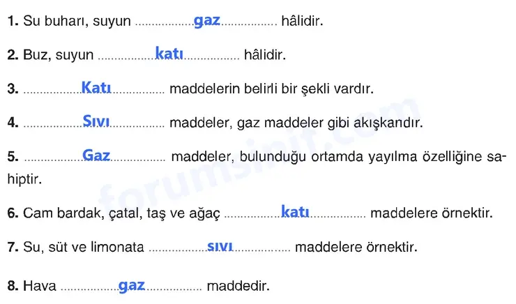 4. Sınıf Fen Bilimleri Sayfa 150 Cevapları Adım Adım 4. Sınıf Fen Bilimleri Sayfa 150 Cevapları Adım Adım
