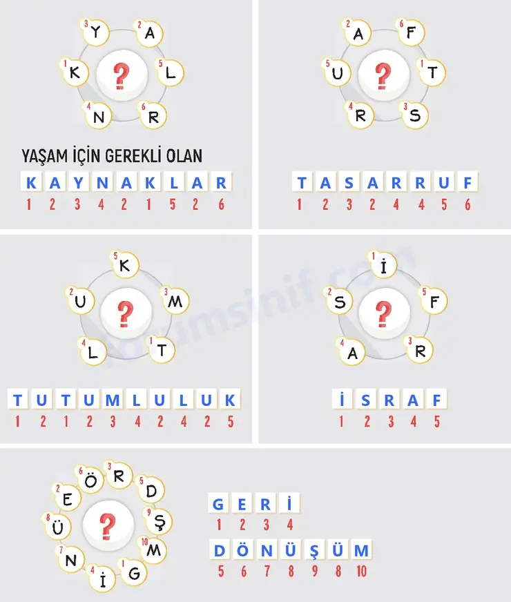 4. Sınıf Fen Bilimleri Sayfa 234 Cevapları Adım Adım