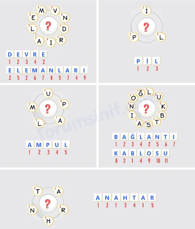 4. Sınıf Fen Bilimleri Sayfa 254 Cevapları Adım Adım