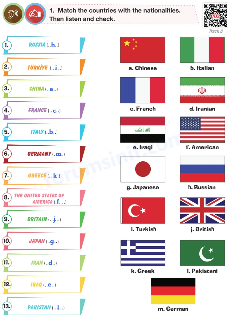 4. Sınıf İngilizce Ders Kitabı Sayfa 24 Cevapları Pasifik Yayınları - 1 4. Sınıf İngilizce Ders Kitabı Sayfa 24 Cevapları Pasifik Yayınları - 1