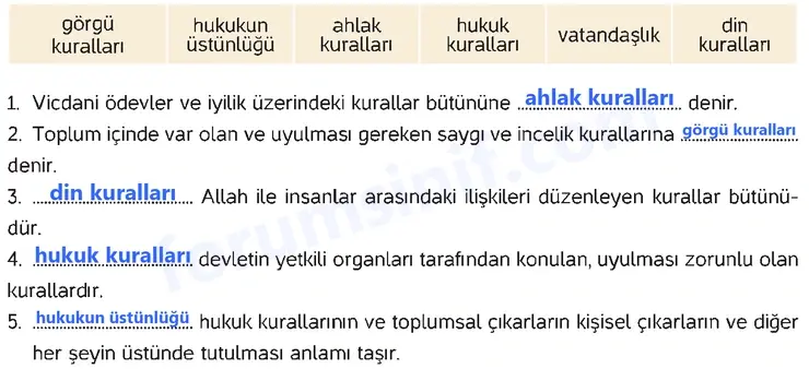 4. Sınıf İnsan Hakları Ders Kitabı Sayfa 82 Cevapları Hecce Yayıncılık 4. Sınıf İnsan Hakları Ders Kitabı Sayfa 82 Cevapları Hecce Yayıncılık
