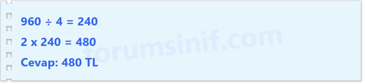 4. Sınıf Matematik Ders Kitabı Sayfa 140 Cevapları Beşgen Yayıncılık - 3