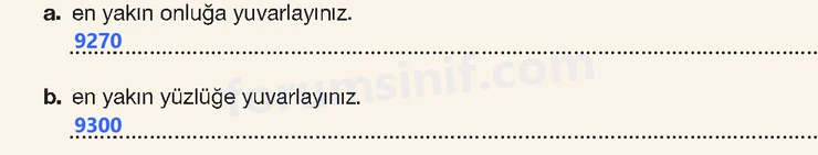 4. Sınıf Matematik Ders Kitabı Sayfa 36 Cevapları Beşgen Yayıncılık - 2