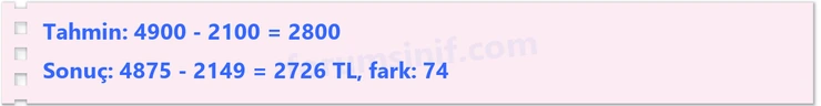 4. Sınıf Matematik Ders Kitabı Sayfa 69 Cevapları Beşgen Yayıncılık - 3 4. Sınıf Matematik Ders Kitabı Sayfa 69 Cevapları Beşgen Yayıncılık - 3