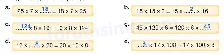 4. Sınıf Matematik Ders Kitabı Sayfa 83 Cevapları Beşgen Yayıncılık 4. Sınıf Matematik Ders Kitabı Sayfa 83 Cevapları Beşgen Yayıncılık