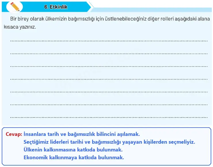 4. Sınıf Sosyal Bilgiler Ders Kitabı Sayfa 167 Cevapları Hecce Yayıncılık 4. Sınıf Sosyal Bilgiler Ders Kitabı Sayfa 167 Cevapları Hecce Yayıncılık