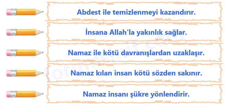 4. Sınıf Din Kültürü Ders Kitabı Sayfa 43 Cevapları MEB Yayınları 4. Sınıf Din Kültürü Ders Kitabı Sayfa 43 Cevapları MEB Yayınları