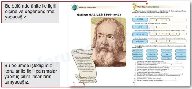 4.Sınıf Fen Bilimleri Ders Kitabı Cevapları MEB Yayınları 2021 2