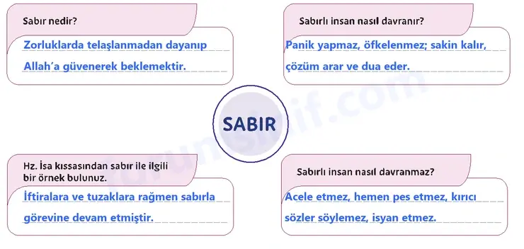 5. Sınıf Din Kültürü Sayfa 144 Cevapları MEB Yayınları 5. Sınıf Din Kültürü Sayfa 144 Cevapları MEB Yayınları