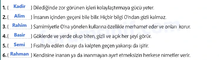 5. Sınıf Din Kültürü Sayfa 36 Cevapları MEB Yayınları 5. Sınıf Din Kültürü Sayfa 36 Cevapları MEB Yayınları
