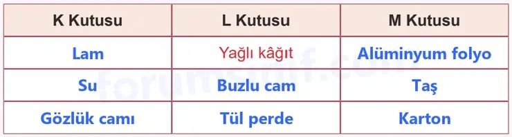 5. Sınıf Fen Bilimleri Ders Kitabı Sayfa 32 Cevapları 2. KİTAP 5. Sınıf Fen Bilimleri Ders Kitabı Sayfa 32 Cevapları 2. KİTAP