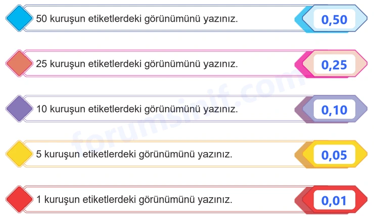 5. Sınıf Matematik Ders Kitabı Sayfa 21 Cevapları İkinci Kitap