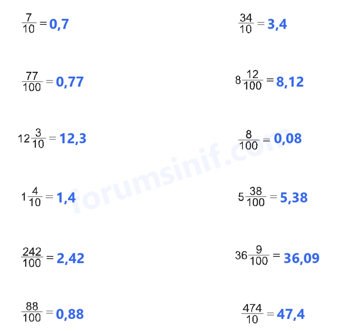 5. Sınıf Matematik Ders Kitabı Sayfa 24 Cevapları İkinci Kitap 5. Sınıf Matematik Ders Kitabı Sayfa 24 Cevapları İkinci Kitap