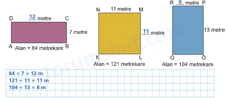 5. Sınıf Matematik Ders Kitabı Sayfa 147 Cevapları Birinci Kitap - 3 5. Sınıf Matematik Ders Kitabı Sayfa 147 Cevapları Birinci Kitap - 3