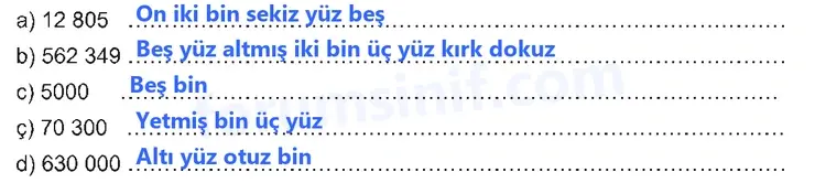 5. Sınıf Matematik Ders Kitabı Sayfa 94 Cevapları Birinci Kitap 5. Sınıf Matematik Ders Kitabı Sayfa 94 Cevapları Birinci Kitap