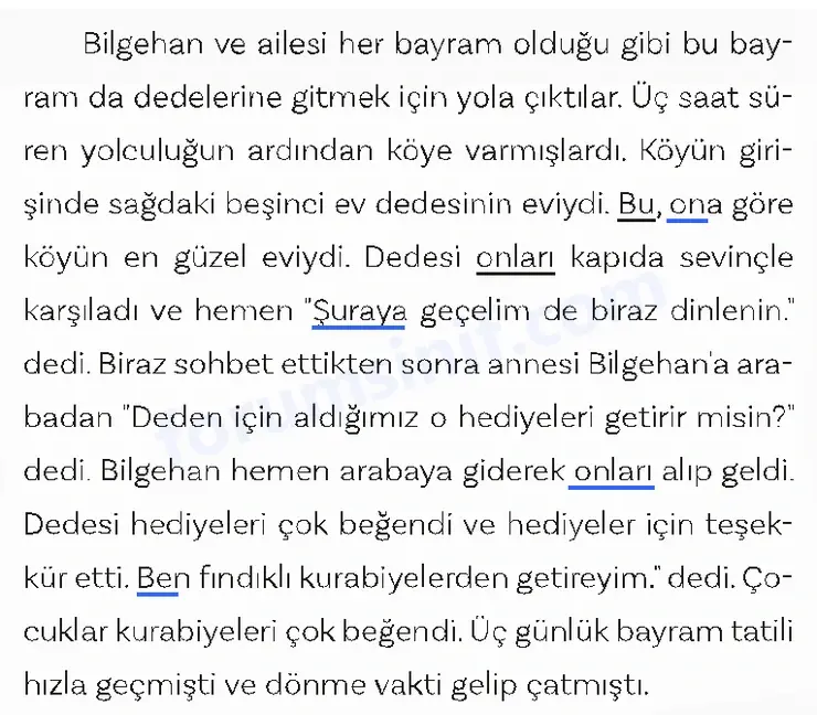 5. Sınıf Türkçe Ders Kitabı Sayfa 36 Cevapları 2. KİTAP 5. Sınıf Türkçe Ders Kitabı Sayfa 36 Cevapları 2. KİTAP