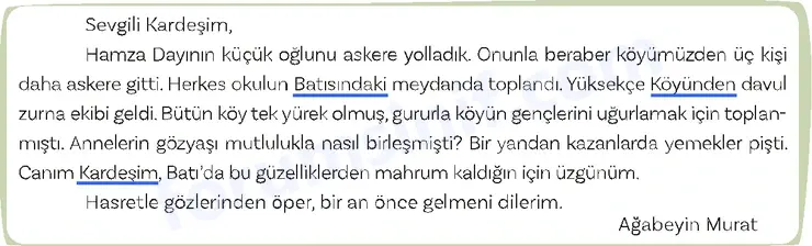 5. Sınıf Türkçe Ders Kitabı Sayfa 54 Cevapları 2. KİTAP - 2