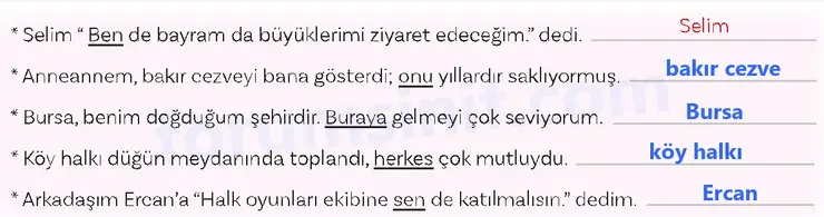 5. Sınıf Türkçe Ders Kitabı Sayfa 55 Cevapları 2. KİTAP