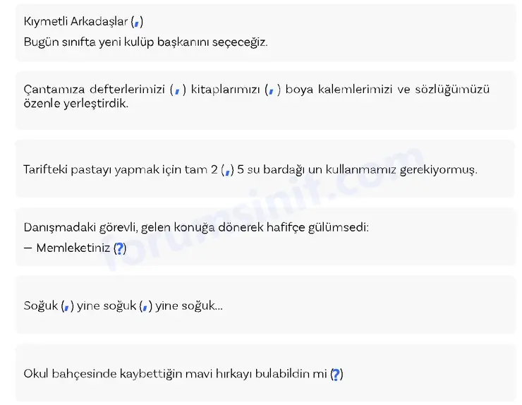 5. Sınıf Türkçe Ders Kitabı Sayfa 117 Cevapları 1. Kitap 5. Sınıf Türkçe Ders Kitabı Sayfa 117 Cevapları 1. Kitap