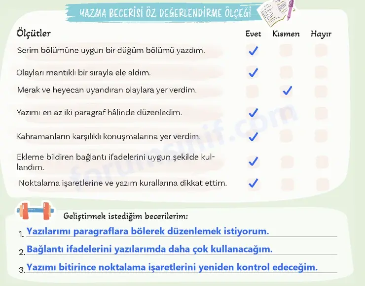 5. Sınıf Türkçe Ders Kitabı Sayfa 119 Cevapları 1. Kitap - 2 5. Sınıf Türkçe Ders Kitabı Sayfa 119 Cevapları 1. Kitap - 2