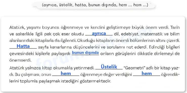 5. Sınıf Türkçe Ders Kitabı Sayfa 81 Cevapları 1. Kitap