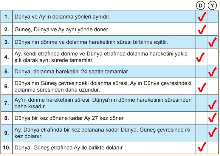 5. Sınıf Fen Bilimleri Ders Kitabı Sayfa 48 Cevapları Birinci Kitap 5. Sınıf Fen Bilimleri Ders Kitabı Sayfa 48 Cevapları Birinci Kitap