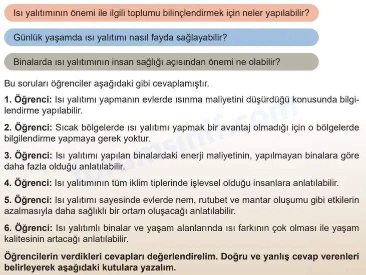 5. Sınıf Fen Bilimleri Ders Kitabı Sayfa 90 Cevapları MEB Yayınları