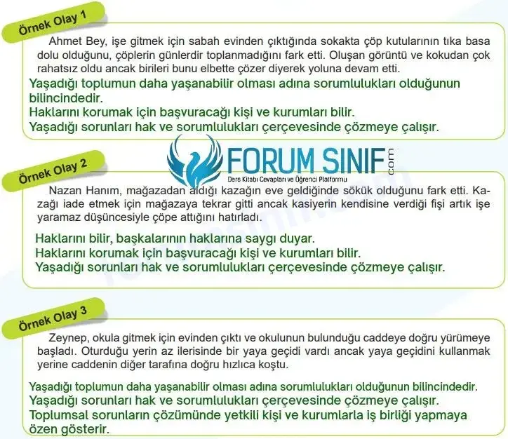 5. Sınıf Sosyal Bilgiler Ders Kitabı Sayfa 64 Cevapları MEB Yayınları 5. Sınıf Sosyal Bilgiler Ders Kitabı Sayfa 64 Cevapları MEB Yayınları
