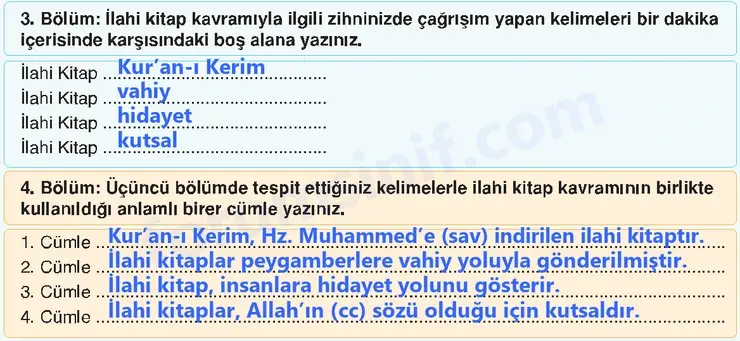 6. Sınıf Din Kültürü Sayfa 14 Cevapları MEB Yayınları - 2 6. Sınıf Din Kültürü Sayfa 14 Cevapları MEB Yayınları - 2