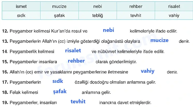 6. Sınıf Din Kültürü Sayfa 38 Cevapları MEB Yayınları - 2 6. Sınıf Din Kültürü Sayfa 38 Cevapları MEB Yayınları - 2