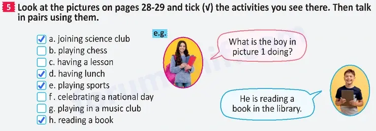 6. Sınıf İngilizce Ders Kitabı Sayfa 31 Cevapları MEB Yayınları - 1 6. Sınıf İngilizce Ders Kitabı Sayfa 31 Cevapları MEB Yayınları - 1
