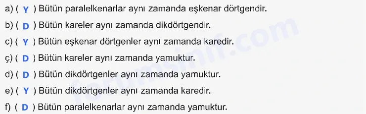 6. Sınıf Matematik Ders Kitabı Sayfa 32 Cevapları İkinci Kitap - 2 6. Sınıf Matematik Ders Kitabı Sayfa 32 Cevapları İkinci Kitap - 2