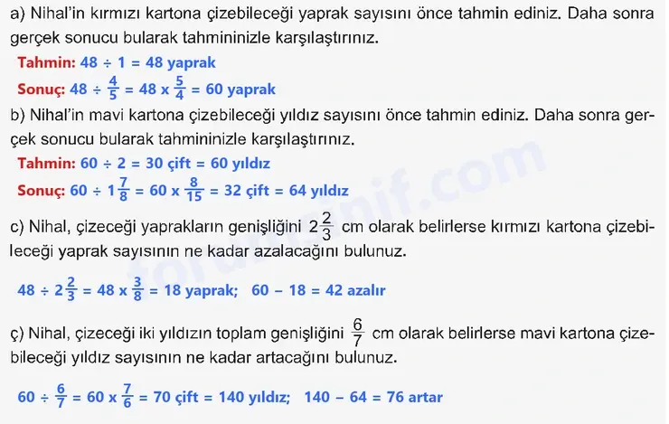6. Sınıf Matematik Ders Kitabı Sayfa 128 Cevapları 1. Kitap 6. Sınıf Matematik Ders Kitabı Sayfa 128 Cevapları 1. Kitap