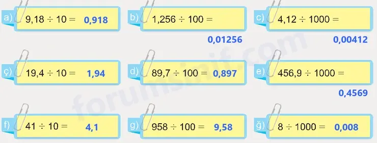 6. Sınıf Matematik Ders Kitabı Sayfa 142 Cevapları 1. Kitap