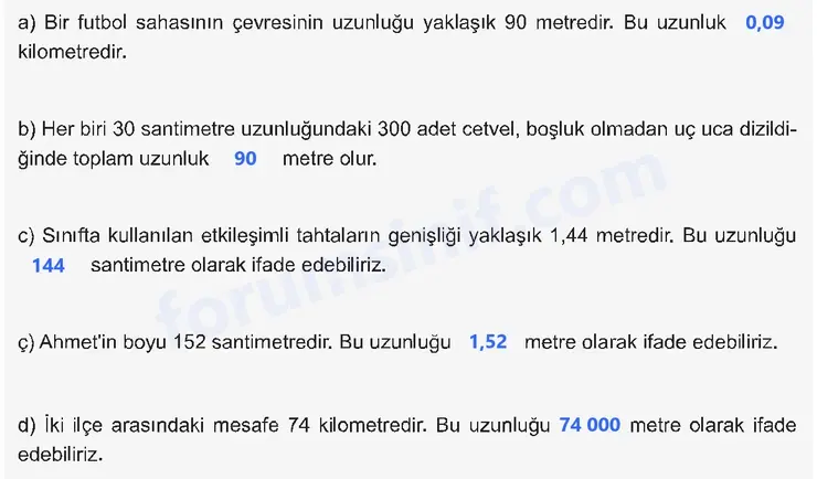 6. Sınıf Matematik Ders Kitabı Sayfa 158 Cevapları 1. Kitap 6. Sınıf Matematik Ders Kitabı Sayfa 158 Cevapları 1. Kitap