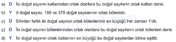 6. Sınıf Matematik Ders Kitabı Sayfa 56 Cevapları 1. Kitap - 3 6. Sınıf Matematik Ders Kitabı Sayfa 56 Cevapları 1. Kitap - 3
