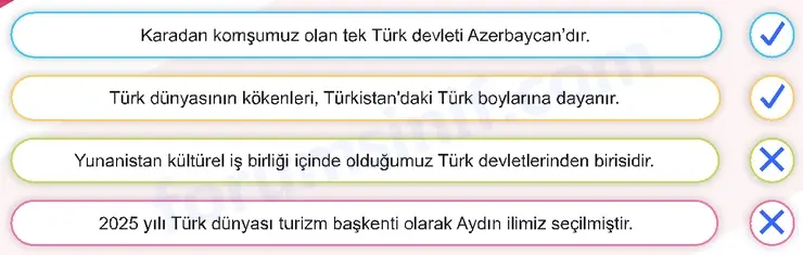 6. Sınıf Sosyal Bilgiler Ders Kitabı Sayfa 103 Cevapları 1. Kitap 6. Sınıf Sosyal Bilgiler Ders Kitabı Sayfa 103 Cevapları 1. Kitap