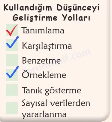 6. Sınıf Türkçe Ders Kitabı Sayfa 45 Cevapları 2. KİTAP 6. Sınıf Türkçe Ders Kitabı Sayfa 45 Cevapları 2. KİTAP