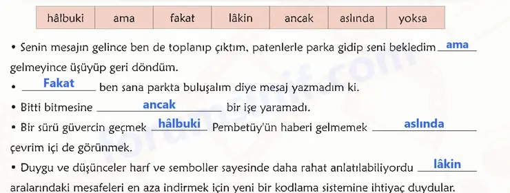 6. Sınıf Türkçe Ders Kitabı Sayfa 55 Cevapları 2. KİTAP 6. Sınıf Türkçe Ders Kitabı Sayfa 55 Cevapları 2. KİTAP