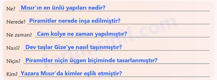 6. Sınıf Türkçe Ders Kitabı Sayfa 134 Cevapları 1. Kitap 6. Sınıf Türkçe Ders Kitabı Sayfa 134 Cevapları 1. Kitap