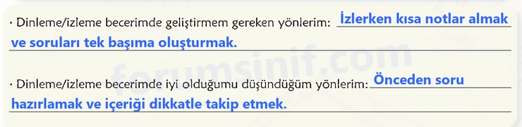 6. Sınıf Türkçe Ders Kitabı Sayfa 145 Cevapları 1. Kitap