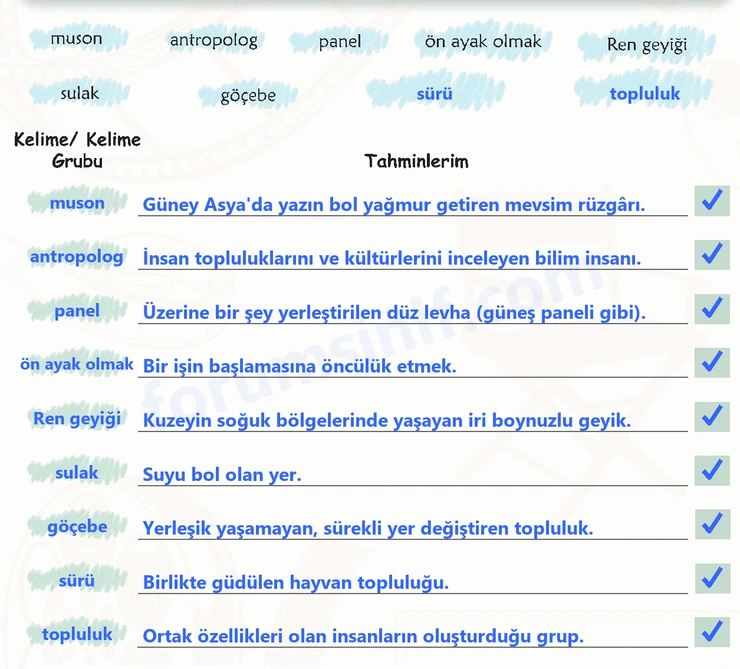 6. Sınıf Türkçe Ders Kitabı Sayfa 145 Cevapları 1. Kitap - 2