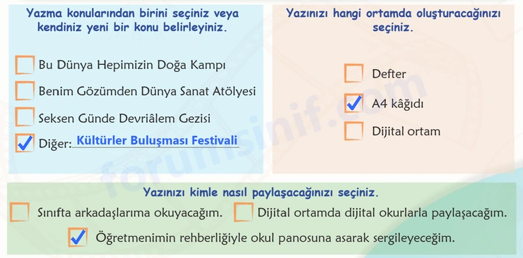6. Sınıf Türkçe Ders Kitabı Sayfa 153 Cevapları 1. Kitap 6. Sınıf Türkçe Ders Kitabı Sayfa 153 Cevapları 1. Kitap