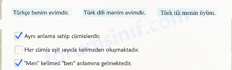 6. Sınıf Türkçe Ders Kitabı Sayfa 42 Cevapları 1. Kitap