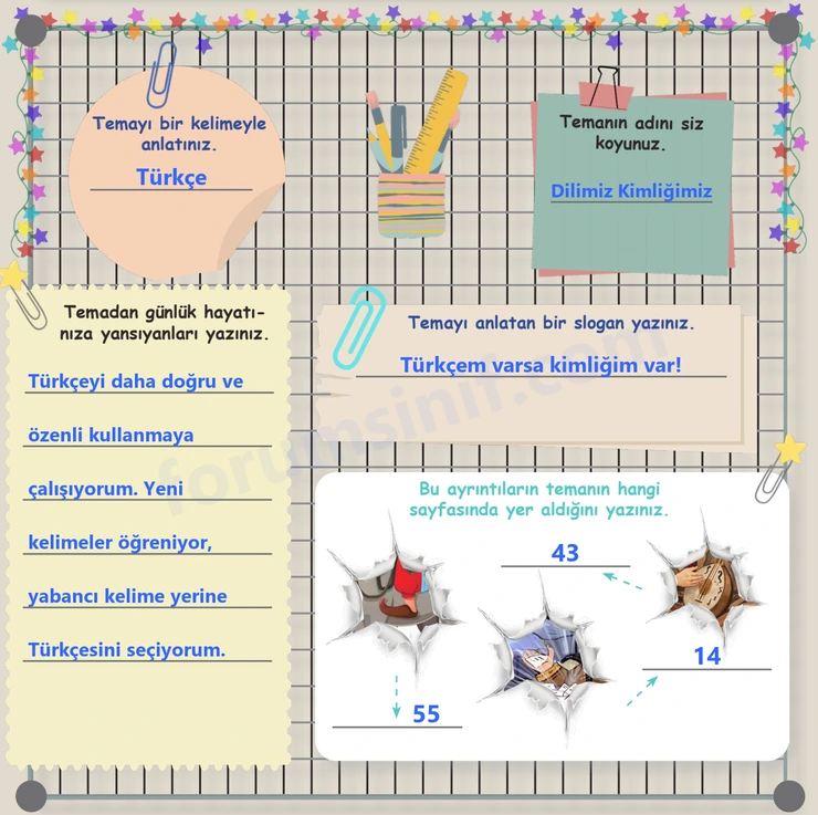 6. Sınıf Türkçe Ders Kitabı Sayfa 62 Cevapları 1. Kitap 6. Sınıf Türkçe Ders Kitabı Sayfa 62 Cevapları 1. Kitap
