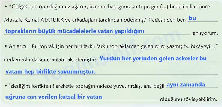 6. Sınıf Türkçe Ders Kitabı Sayfa 85 Cevapları 1. Kitap - 2 6. Sınıf Türkçe Ders Kitabı Sayfa 85 Cevapları 1. Kitap - 2