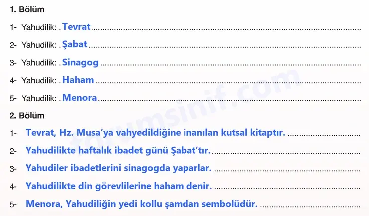 7. Sınıf Din Kültürü Sayfa 169 Cevapları MEB Yayınları - 2 7. Sınıf Din Kültürü Sayfa 169 Cevapları MEB Yayınları - 2