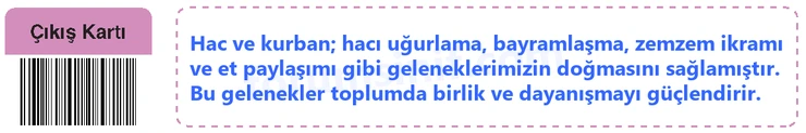7. Sınıf Din Kültürü Sayfa 74 Cevapları MEB Yayınları 7. Sınıf Din Kültürü Sayfa 74 Cevapları MEB Yayınları