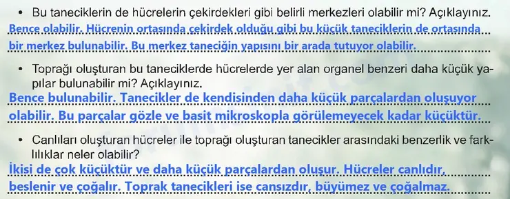 7. Sınıf Fen Bilimleri Ders Kitabı Sayfa 45 Cevapları 2. KİTAP 7. Sınıf Fen Bilimleri Ders Kitabı Sayfa 45 Cevapları 2. KİTAP