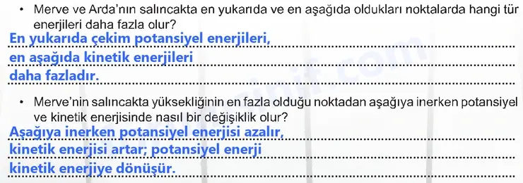 7. Sınıf Fen Bilimleri Ders Kitabı Sayfa 71 Cevapları 7. Sınıf Fen Bilimleri Ders Kitabı Sayfa 71 Cevapları